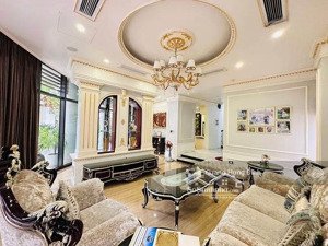 chỉ 25 tỷ có ngay biệt thự geleximco lê trọng tấn full nội thất 120m2 - 4t mặt tiền 6m, 3 ôtô tránh