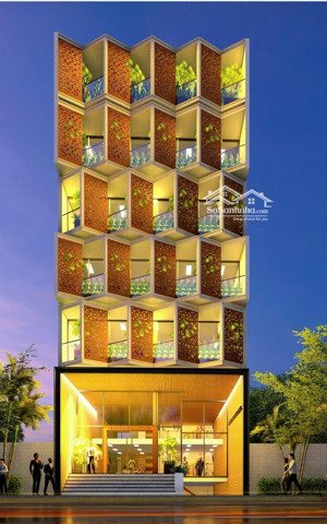 cho thuê toà building phường thạnh mỹ lợi quận 2. dt 10x20m, hầm, 6 tầng full options. giá 200tr