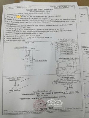 bán nhà phường rạch dừa, tp vũng tàu