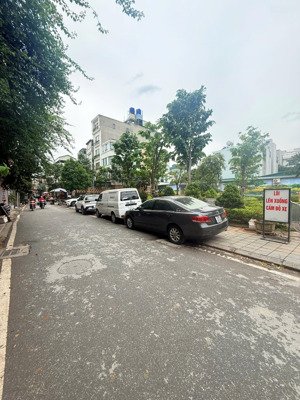 bán lô đất mặt vườn hoa phố trạm, ô tô tránh, 120m2, mặt tiền 5m, giá chỉ nhỉnh 26 tỷ.