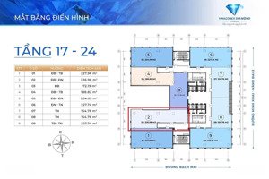 cho thuê văn phòng vinaconex diamond tower 227m² bạch mai | chính chủ