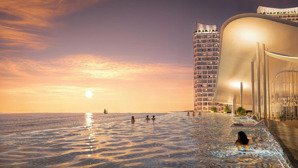 săn hàng hiếm tầng cao 1pn, view biển, trực diện công viên sun world