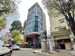 bán toà nhà góc 2mt nguyễn văn thủ quận 1 - dt 6 x 20m - hầm - 8 tầng - hđt 300 triệu - giá 70 tỷ