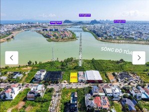 đất view sông đường 7m5 nguyễn đình thi , hòa xuân, dt 525 m2 giá 60 triệu/m2 lh 