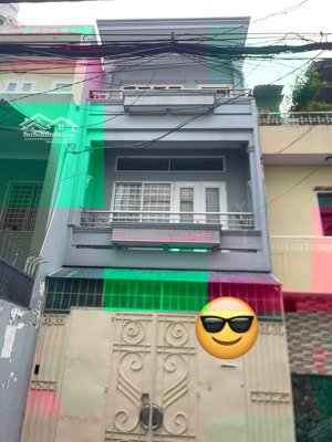 bán nhà hxh 6m nguyễn cửu vân bình thạnh | 4x12.5m | 3 tầng | 13 tỷ tl