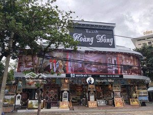 bán góc 2 mặt tiền nguyễn hữu thọ - đặng thùy trâm, hải châu, sát sân bay, ngang rộng 16m cực hiếm