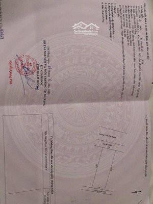 bán 187m2 đất trần đại nghĩa . đoạn khu đô thị phú mỹ an . ngũ hành sơn tp đà nẵng