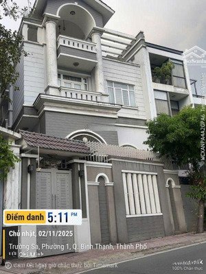 bán biệt thự trường sa - 154.8m2 - 4 lầu 5pn - 45 tỷ - 2 mặt tiền, view sông đẹp, giảm sốc 3 tỷ