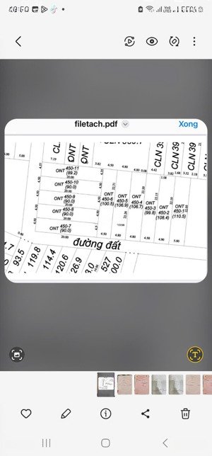 bán 11 lô thổ cư, sổ riêng ngay khu tái định cư bắc sơn