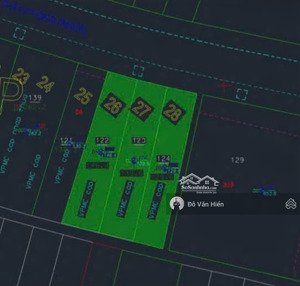 quỹ đất phố hàn quốc còn xót lại, dt 415.5m2, nở hậu, kẹp kiệt bên hông | giá chỉ 156 tr/m2
