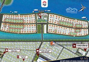 bán đất biệt thự đảo nổi, cẩm lệ, đà nẵng, 50 triệu / m2, 718 m2, đẹp, nhiều tiện ích, có bán lẻ