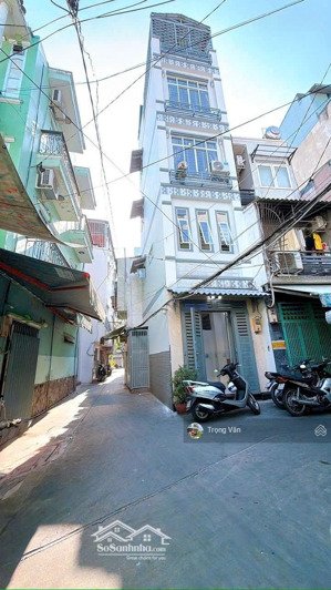 chỉ 5,2 tỷ - nhà 5 tầng 3pn 3wc hc đủ - hẻm 4m hoàng diệu sát mặt tiền