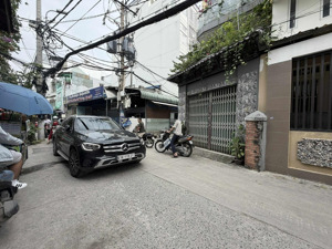 hiếm - giáp q1 - mặt tiền hẻm lô góc ô tô tránh - đ. bùi hữu nghĩa, bình thạnh - 97m2( 15x7 ) a4