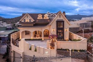 biệt thự đẹp phong cách châu âu đường đankia, p7, đà lạt. dt 300m2, đường ô tô. giá 17 tỷ