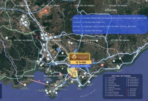 bán đất nền tl44a, liền kề gold coast vũng tàu, chỉ 57 nền, giá từ 23tr/m