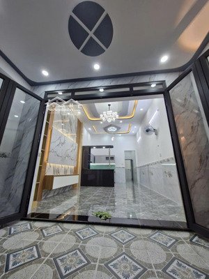 bán nhà mới đón tết, sổ hồng riêng 4m x 16m nỡ hậu 1/ngắn đường tân hiệp 39 - 40 tân hiệp, hóc môn