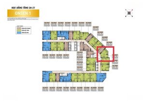 căn góc toà osen1 view pháo hoa trọn đời dự án charmora city nha trang