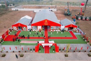 đầu tư-xây để ở-chính chủ bán lk22-22 kđt việt hàn(phổ yên)-sổ đỏ lâu dài-ngay lối đi vào9 toà noxh