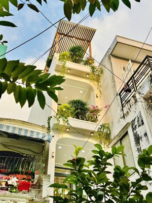 nhà đẹp bình thạnh - hẻm trước nhà 8m - trần bình trọng - nguyễn văn đậu - ~37m2 x 5 tầng 3pn 4wc