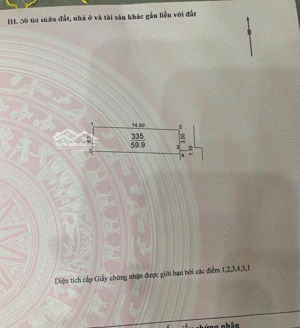 cần bán 59,9m2(4,1x14,6) đất lê xá đông anh đường rộng 3,5m hướng đông vị trí cách cầu đông trù