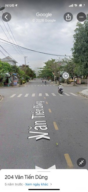 bán đất mặt tiền đường văn tiến dũng, gần chung cư hòa xuân, công viên, dt 5x25m