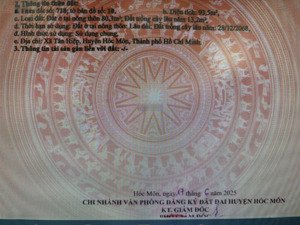 bán đất tại xã tân hiệp, 3,9 tỷ, 93,5m2 hàng hot giá siêu hời