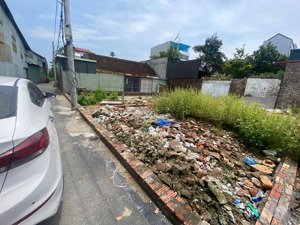 bán đất bến trung bắc hồng đông anh đường rộng ô tô lớn 80m giá 75 triệu/m