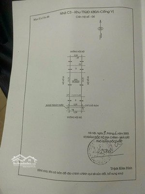 bán đất ngõ 376 đường bưởi khu phân lô: dt 52m2, 2 mặt ngõ trước sau, vị trí đẹp