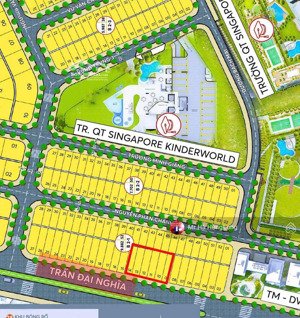 bán đất mặt tiền trần đại nghĩa vị trí kinh doanh , dt: 187,5m