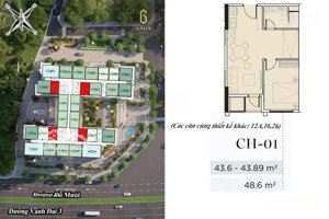 tôi bán hộ người nhà căn 46m2 làm được 2pn 1wc hướng đông nam mát, tầng đẹp giá tốt, được vay bank