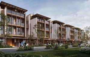 bán biệt thự song lập compound duy nhất ven sông cách thảo điền 5 phút, dt 8x19, 1 trệt 3 lầu 1 mái