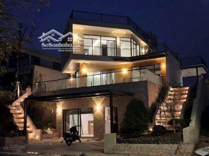 duy nhất 1 căn biệt thự sẵn nhà nhận ngay - htls 0%, địa thế cao, view đồi núi