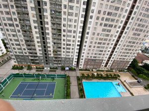 cho thuê căn hộ central premium, dt 44m2, vừa ở vừa làm vp cty, máy lạnh, rèm, căn góc, giá 9tr/th