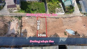 bán lô đất tại trịnh hoài đức, 2 mặt tiền, thế đất triền xây biệt thự rất chill. 33tr/m2