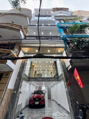 bán nhà phân lô đền lừ, hoàng mai, 55mx6t, gara ôtô, thang máy, kinh doanh