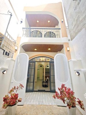 nhà bán nằm cách đường số 4 10m - 52,2m2 - btct - gần lê văn thọ - 5.6 tỷ