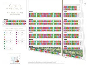 cần tiền bán gấp nhà lk soho khu đô thị global city