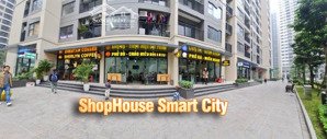 căn góc duy nhất - shophouse vinhomes smart city - vốn 3 tỷ - sổ đỏ lâu dài - lãi 800 triệu/ năm