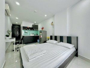 cho thuê căn hộ studio gần sân bay tân sân nhất | phường 2, quận tân bình cửa sổ lớn thoáng mát