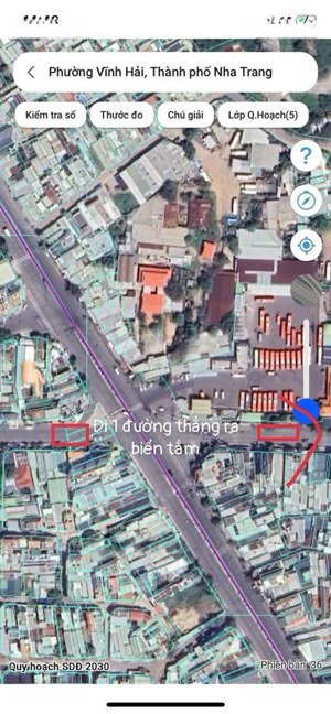 chủ gửi bán 2 lô liền kề hẻm ô tô ngô gia khảm, phường bắc nha trang