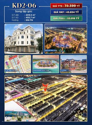 bán song lập góc kinh đô ánh sáng - biểu tượng sống đẳng cấp