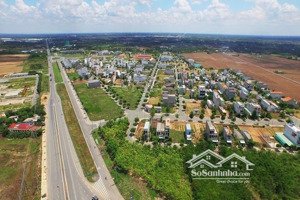 bán đất gần kcn đức hòa dân cư đông thích hợp an cư & đầu tư - lô góc kdc ngọc long hạ tầng đồng bộ