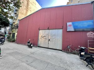 cho thuê kho xưởng sát khu linh đàm, dtsd 600m, đất sổ đỏ, giá 46tr/th