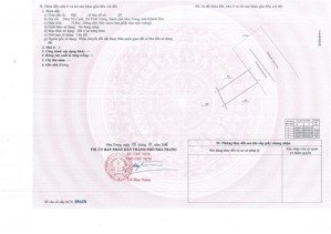 bán lô đất sổ hồng vuông vắn 75,8 m2 (ngang 5,5m) giá 1 tỷ 450 triệu - vĩnh trung, nha trang!