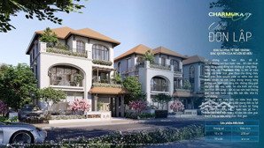 biệt thự đơn lập - suất ngoại giao vip charmora city nha trang, đối diện công viên giáp sông