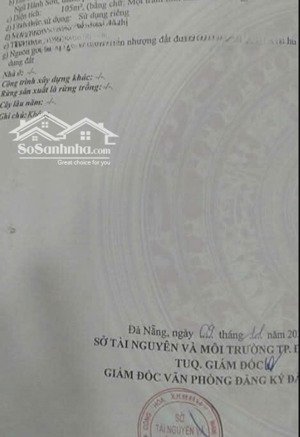 bán 105m2 (ngang 5m) đường an thượng 20, sát châu thị vĩnh tế