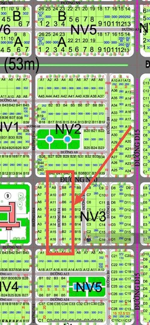 bán đất dự án hud nhóm 3 lô nhà vườn diện tích 285m2 lớn giá tốt