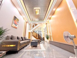 bán nhà 3 tầng mới đẹp full nội thất gần chợ cầu đồng thạnh lộc q12 chỉ 5.x