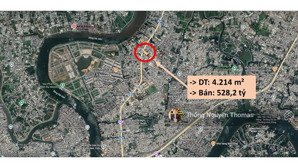 độc quyền bán khu đất 4.214 m² mặt tiền quốc lộ 13, cách vạn phúc city 500m