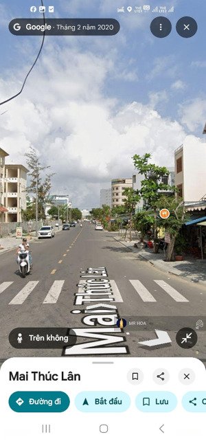 cần tiền bán lô đất biển 145m2 phố tây an thượng ( kiệt 6,5m mai thúc lân )